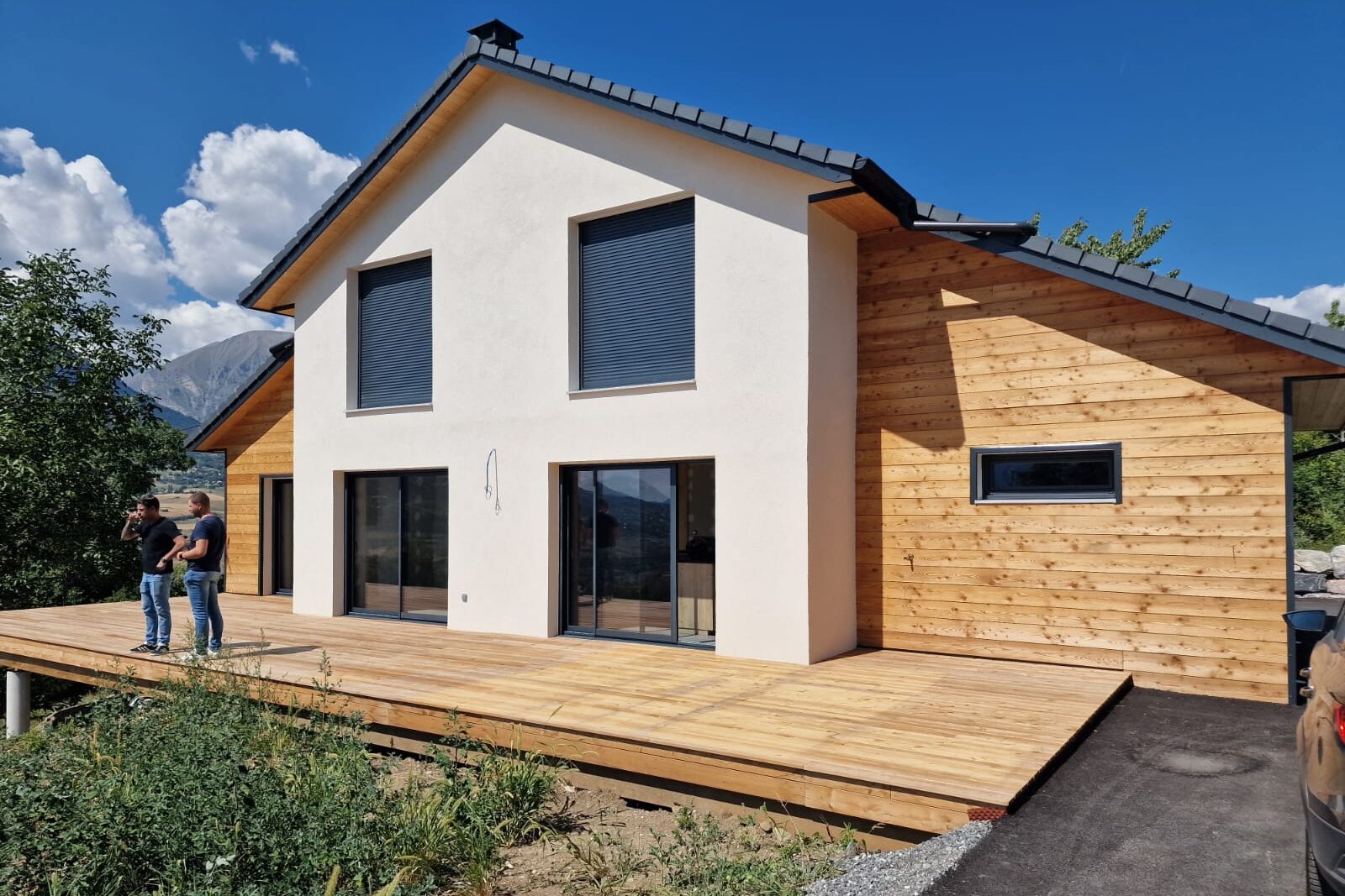 Construction chalet Hautes Alpes